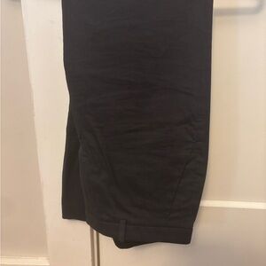 Theory Linen Navy Trousers